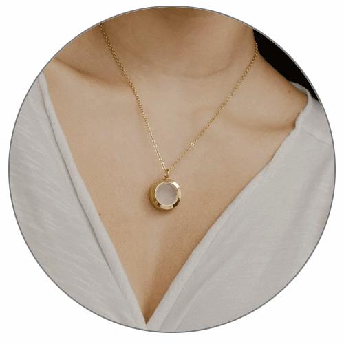 Sterlingsilber Asche Anhänger