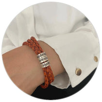 Leder Armband