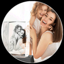 Glasgravur Fotolampen