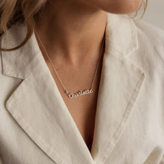 Feine Personalisierte Namenskette & Armband mit Runden Geburtsstein – Perfektes Muttertagsgeschenke für Mama