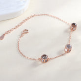 Personalisiertes Fotoprojektion Armband mit Bild im Stein – 925 Silber, 1–3 Bilder, Gravur & Geschenkverpackung