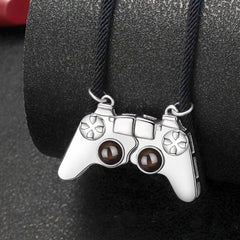 Personalisiert Magnetische Controller Gamer Freundschaftsarmbänder mit bild im Stein – Erinnerungsgeschenk für BFF & Besties