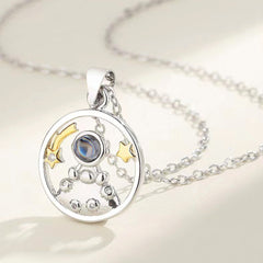 Personalisierte Foto Projektion Kette - Landung des Mondes