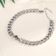 Personalisiert Hip Hop Kubanische Kette Armband mit Bild für Männer - Perfekte Erinnerungsgeschenk für Ihn