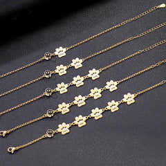 Personalisiertes Hundepfote Armband mit Bild & Gravur – Schmuckgeschenke zur Erinnerung Haustiere