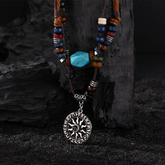 Personalisierte Foto Projektion Ketten mit bild - Keltischer /Großkreuz/Sonnen Anhänger