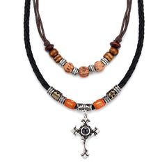 Personalisierte Foto Projektion Ketten mit bild - Keltischer /Großkreuz/Sonnen Anhänger