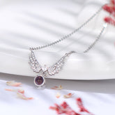 Personalisierter Schmuck mit Foto - Engel Kette und Bild Kette mit Anhänger