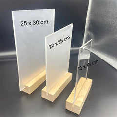 Personalisierter Holz & Acryl Bilderrahmen zum Abschluss, Abschlussurkunde Gravur Abschlussgeschenk mit Foto & Name