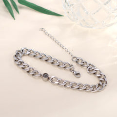 Personalisiert Hip Hop Kubanische Kette Armband mit Bild für Männer - Perfekte Erinnerungsgeschenk für Ihn