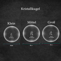 Kristall 3D Foto Glasball - Personalisierter 2D/3D Kristall mit Laser Gravur, 3D Glasfoto mit Leuchtsockel, 3D Kristall Erinnerung