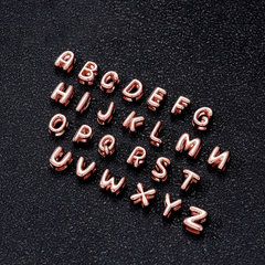 Personalisierte Kette mit Buchstaben - Luftballon Buchstaben Anhänger