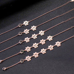 Personalisiertes Hundepfote Armband mit Bild & Gravur – Schmuckgeschenke zur Erinnerung Haustiere