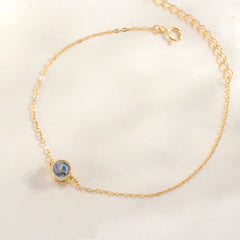 Personalisiertes Fotoprojektion Armband mit Bild im Stein – 925 Silber, 1–3 Bilder, Gravur & Geschenkverpackung