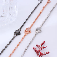 Personalisierte Herz Armbänder mit Foto – Armband mit Gravur, Geschenk für Sie