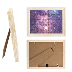 Personalisierbares DIY Holz Puzzle mit Foto – Bild im Rahmen oder Flasche – Persönliches Geschenk für Familie, Freunde & Partner