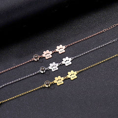 Personalisiertes Hundepfote Armband mit Bild & Gravur – Schmuckgeschenke zur Erinnerung Haustiere