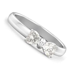 Personalisierter 925 Silber Geburtsstein Herz Schmetterling Ring – Namensgravur & Innengravur, perfekte Geschenk für sie, um Liebe auszudrücken