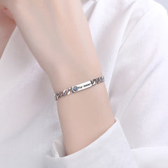 Personalisierte Fotoprojektions Armband mit Bild drin – Bar Gravurplatte,Erinnerungsgeschenke für Männer