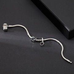 Personalisierbares DIY-Perlenarmband mit Foto-Projektion – Austauschbare Charms, Geschenk für Sie & Ihn