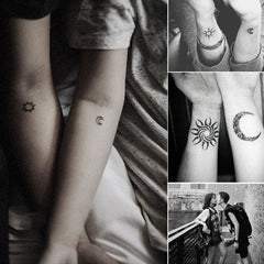 999 Feinsilber Wunschstein Kette – Individueller Anhänger mit Gravur von Sonne und Mond, Liebes oder Familien Geschenk für Männer und Frauen