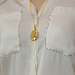 925 Silber Ovale Medaillon Halskette mit Zirkonia – Personalisierte 6 Fotos und Text,Romantische Geschenke für Frauen