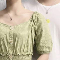 Personalisierte Foto-Projektionskette mit Bild im Stein – Kompass und Strahlendes Licht Design, Romantisches Geschenk für Ihn und Sie