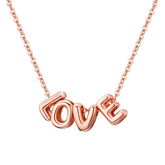 Personalisierte Kette mit Buchstaben - Luftballon Buchstaben Anhänger