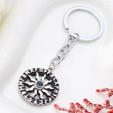 Personalisierte Schlüsselanhänger mit Foto – Sonne Anhänger mit Projektion