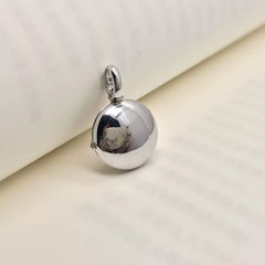 925 Silber Runde Foto Medaillon Kette – Bunter Emaille Kleeblatt Personalisiertes Foto & Text,Jubiläums Geschenk für Sie