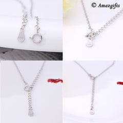 Personalisierte Foto Projektion Kette - Kamera Anhänger, Kette mit Bild