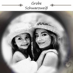 Personalisierte Kette mit Bild – 925er Silber Davidstern Halskette für Männer