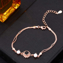 Foto Projektion Armband mit Bild im Stein - Sonne amazgifts