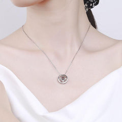 Schmuck mit Foto Personalisierte Geschenke - Kompass Anhänger nger mit Foto Projektion