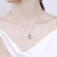 Personalisierte Foto Projektion Kette - Kleiner Engel