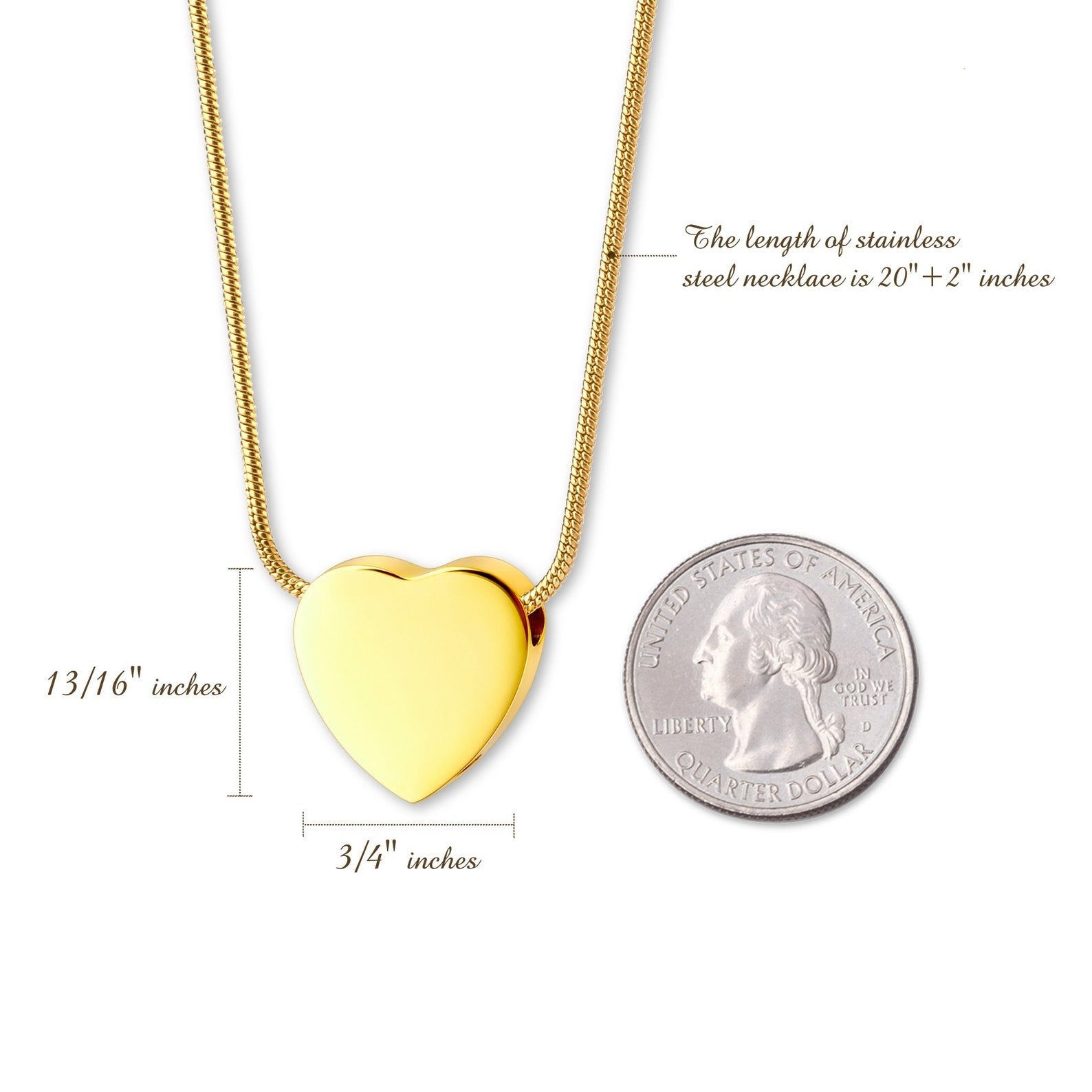 Personalisierte Asche Parfüm Kette Mit Bild - Schlichter Herz Anhänger Erinnerungsstück Geschenk