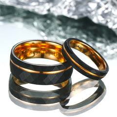 【Paar/Single】Gehämmerter Wolframstahlring - Legende，Trauringe, Herren-/Damenringe amazgifts